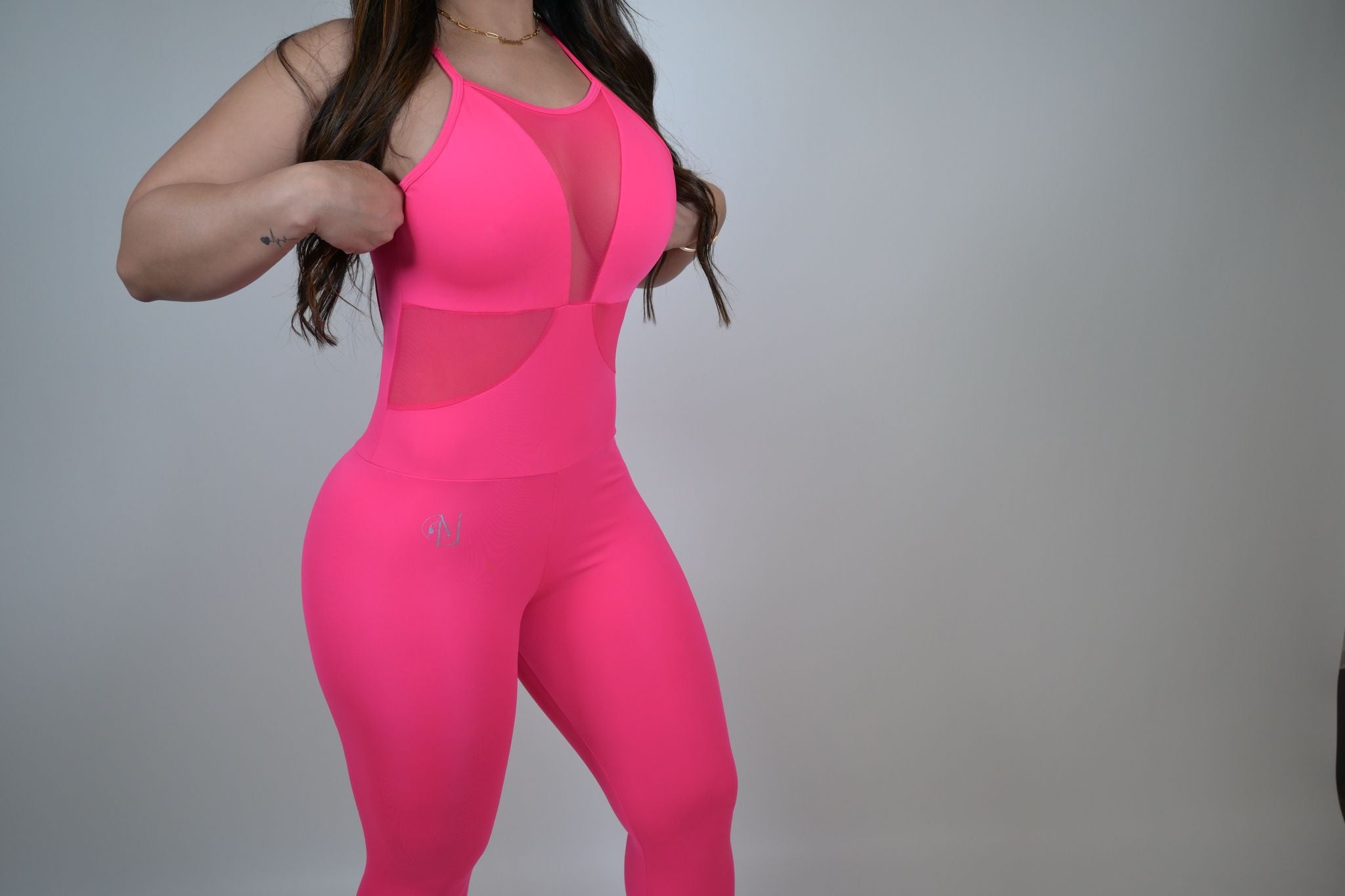 "Curve Mode Fit Jumpsuit"